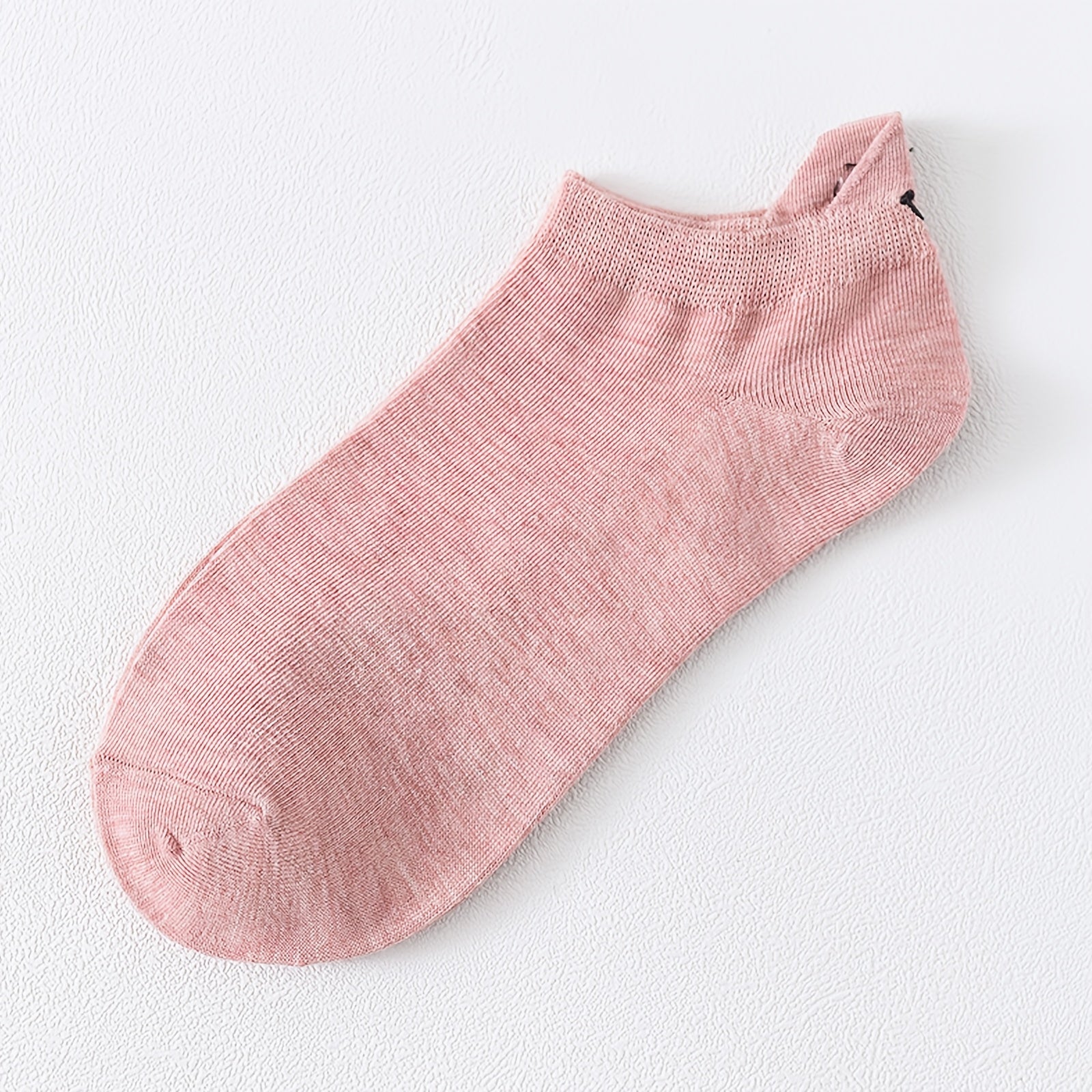 10 пар женских носков до щиколотки дышащих, комфортных, с вышитым улыбающимся лицом, короткие носки