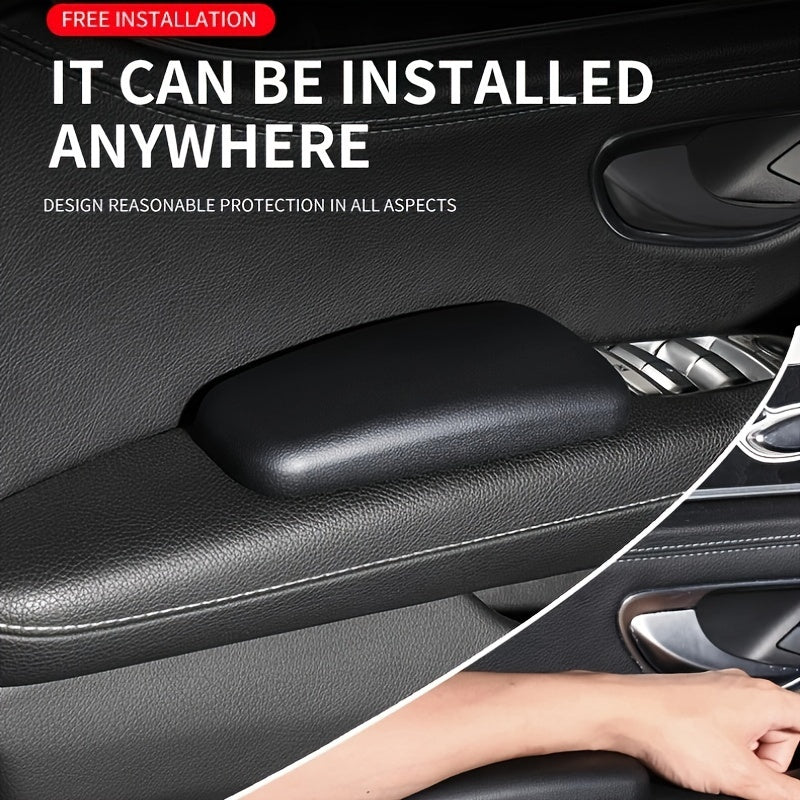 Universal Car Armrest Pad TPU Knee Support Cushion for Driver Side Door