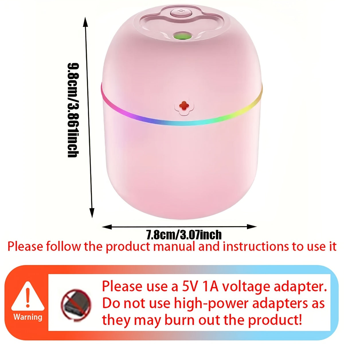 Portable Handheld Facial Moisturizer Spray for Hydration, USB Powered