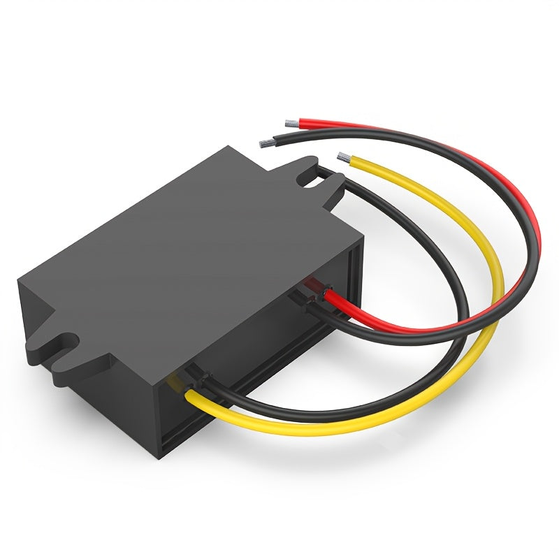 Convertidor de 12V a 5V DC, fuente de alimentación regulable, compacto, no necesita batería