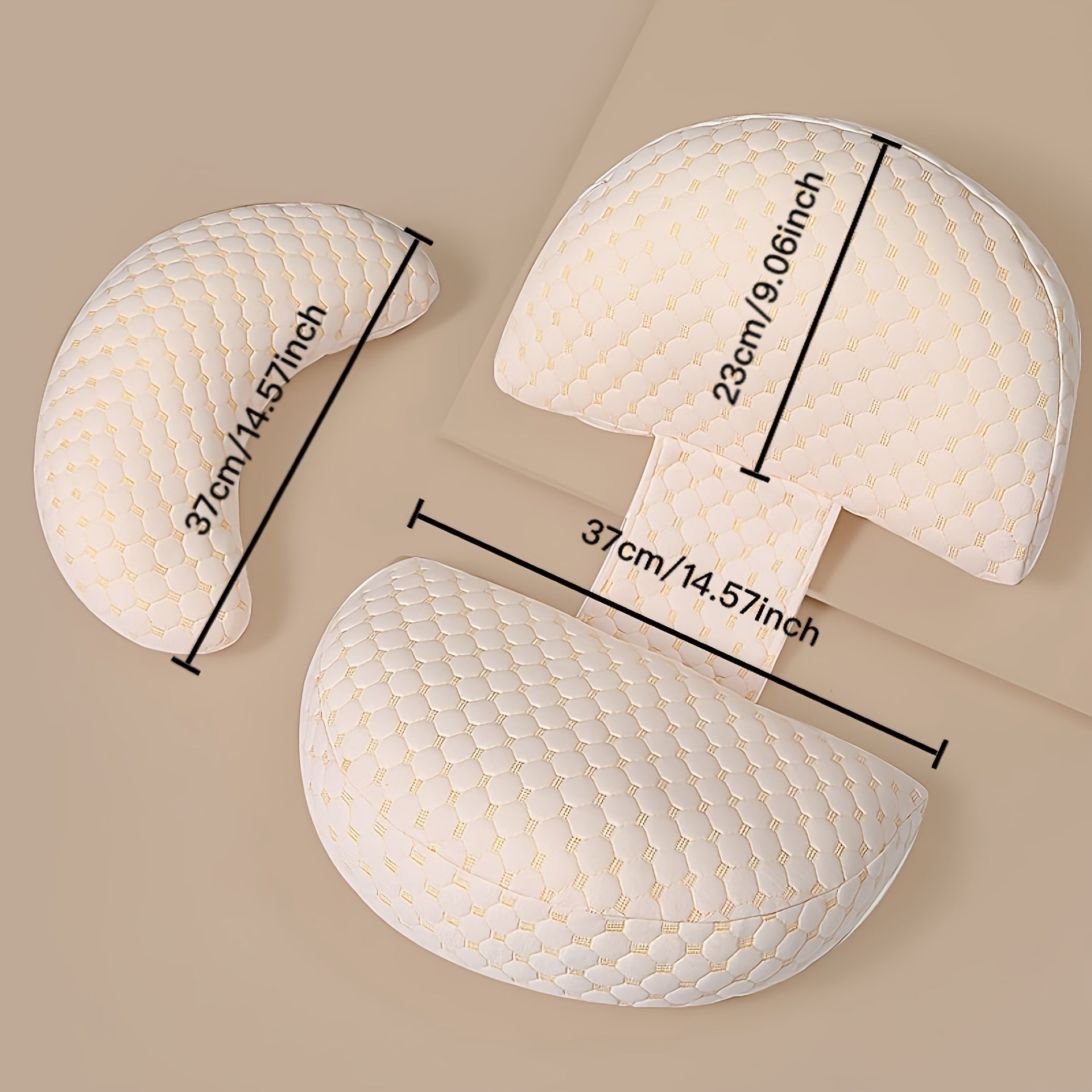 Yon yotganlar uchun mo'ljallangan onalik yostiq - orqa, son va oyoqlar uchun mukammal, olib tashlanadigan qopqoq bilan yumshoq, to'liq tanali qo'llab-quvvatlashni taklif etadi.