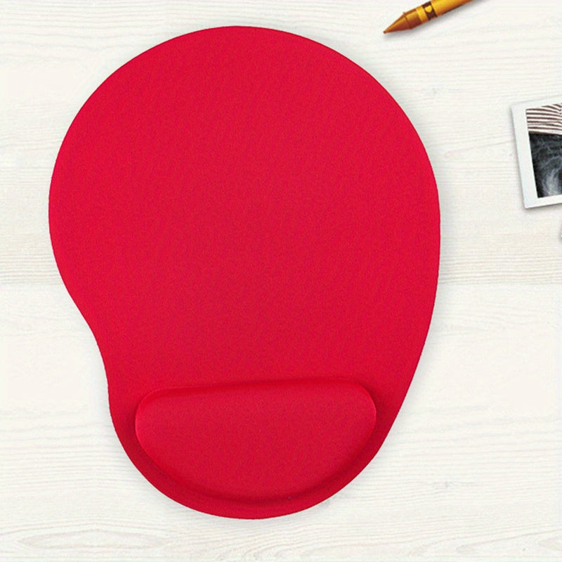 Ergonomic EVA Wrist Support Cushion with Memory Foam Mouse Pad for Office or Computer Use