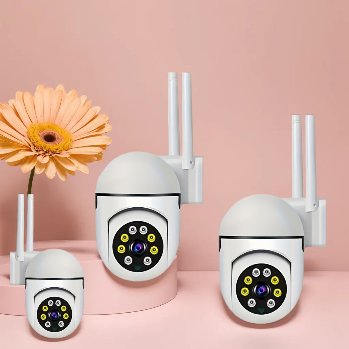 High-Definition Action Camera with Wide-Angle Lens Wi-Fi Infrared USB Power