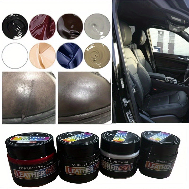 Leather Car Seat and Sofa Repair Kit for Cracks and Damage