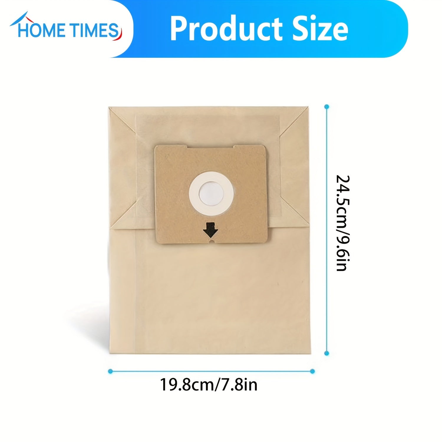 6-Pack Vacuum Dust Bags for Bissell Zing PowerForce Canister Models 4122 2154A 2154W