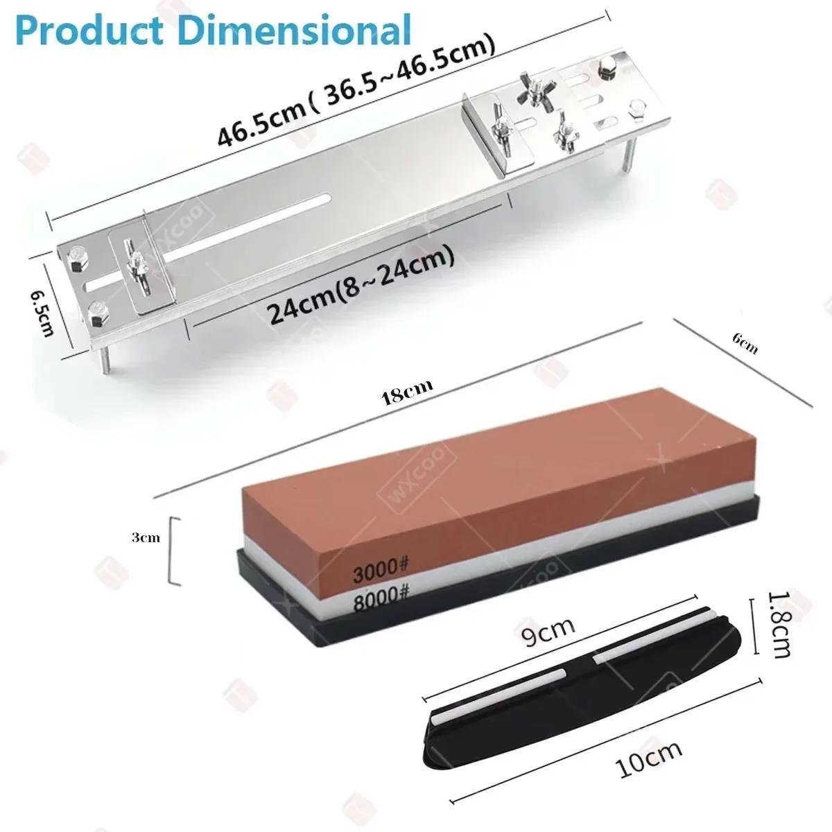 2024 Антискользящий держатель для точилки ножей, регулируемый подставка для камня, кухонный гаджет