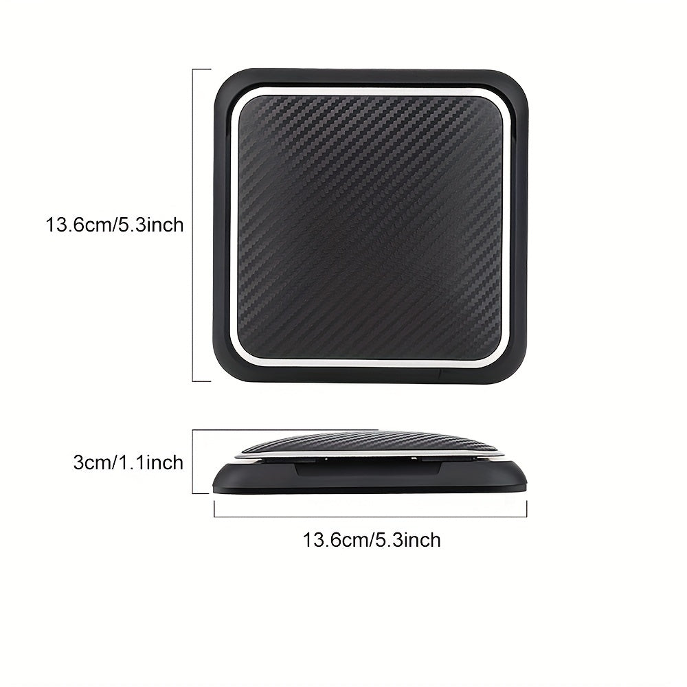 Soporte universal para teléfono de coche con pinza ajustable negro para smartphones