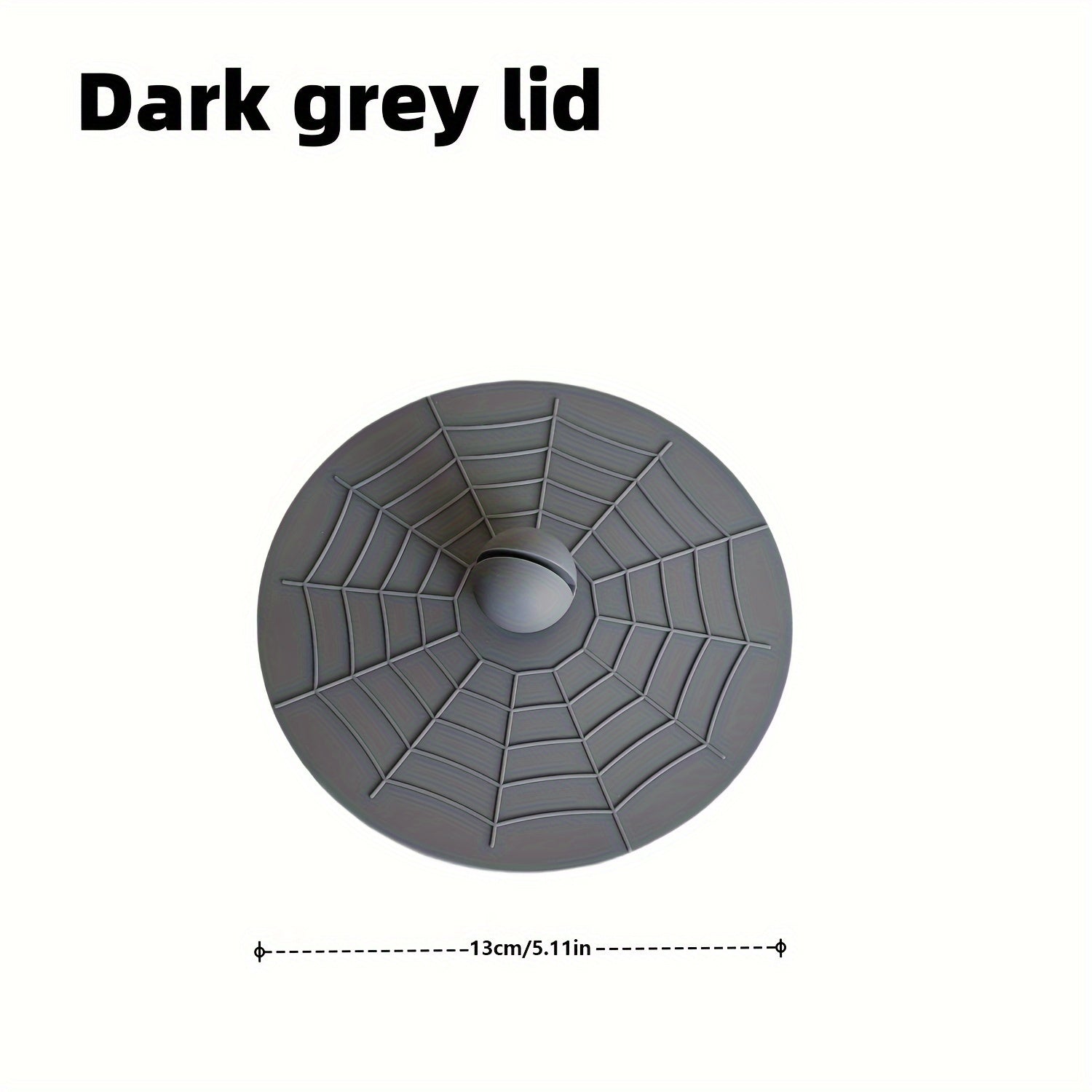 Silicone Cup Lid with Spoon Set Reusable Leakproof Cover for Ceramic Glass Tea Mug