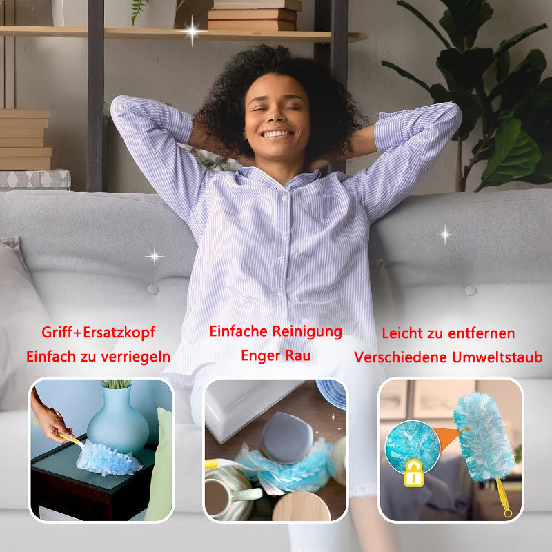 49 dona ko‘p yuzali chang filtrlari, elektrostatik boshlar bilan, kir yuvish, mebel, avtomobil, klaviatura uchun