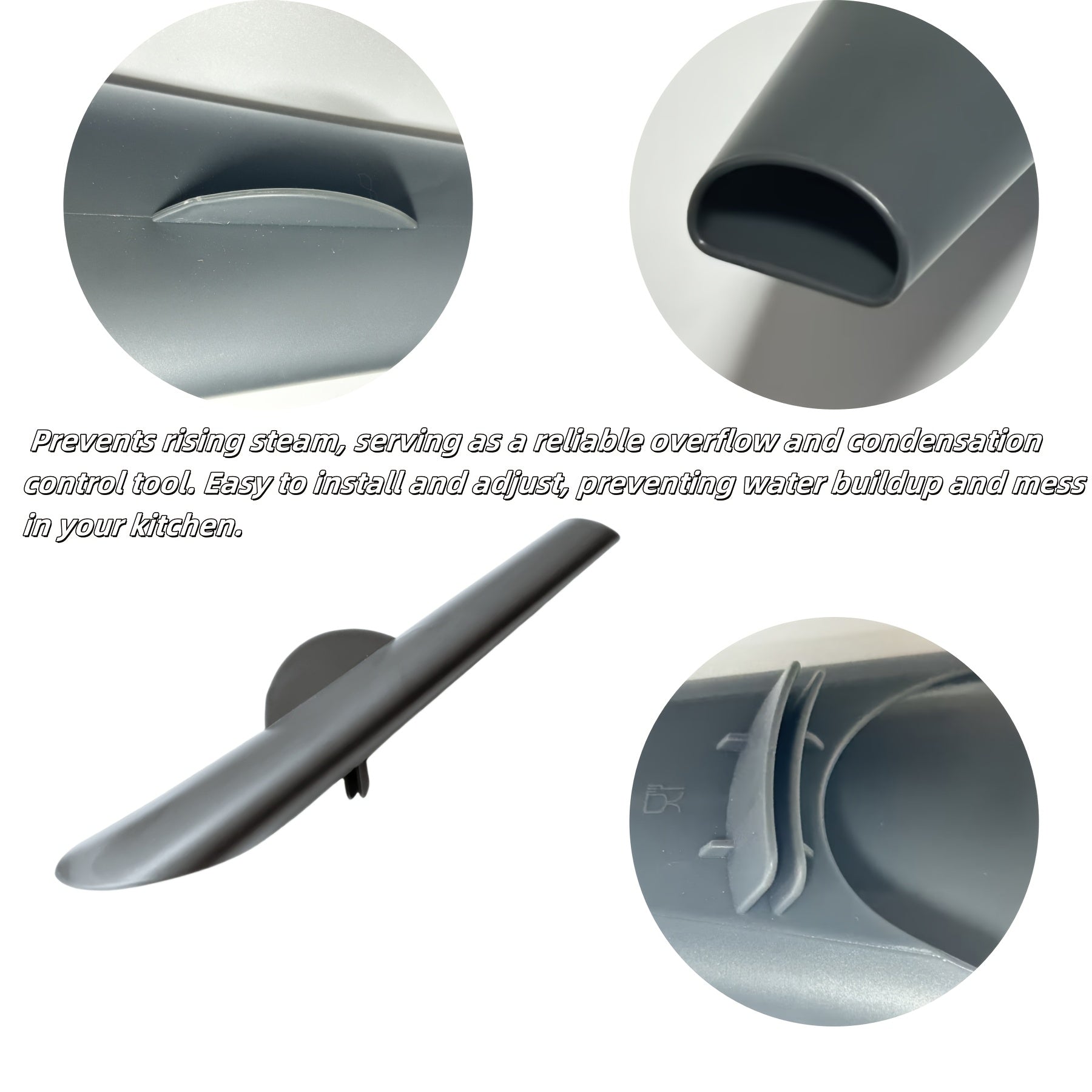 Polipropilen bug' buruvchi aksessuari: 360 daraja aylanish, issiqqa chidamli, BPA dan xoli, idish yuvish mashinasida yuvish mumkin - bug' kuyishlari va suv to'kilishlaridan himoya qiladi.