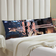 Personalized Long Body Pillowcase with Custom Photo Design Soft Plush Fabric Double-Sided Bedroom Decor