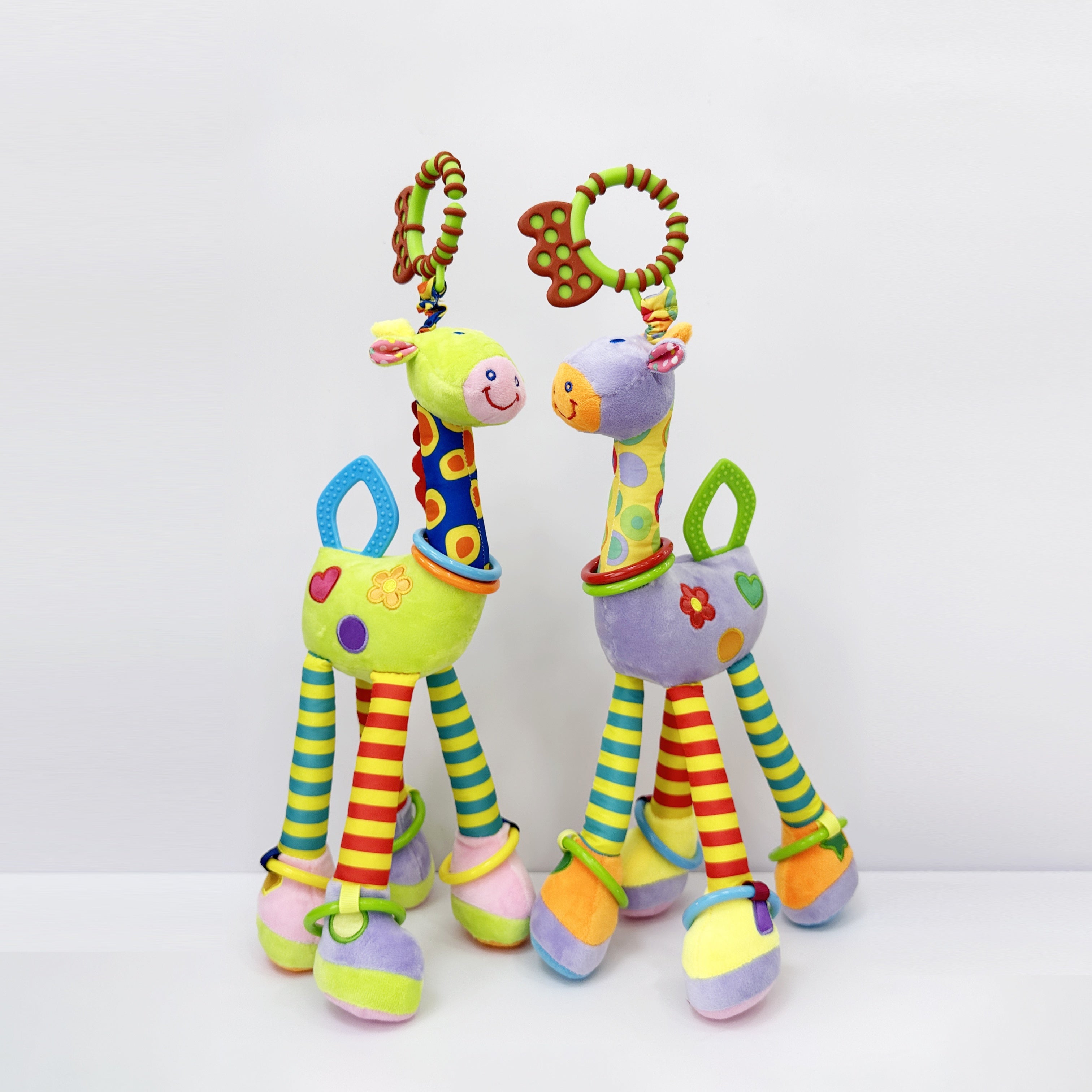 Baby Toy Stroller Pendant Grasping Toy for 0-3 Year Olds Christmas Holiday