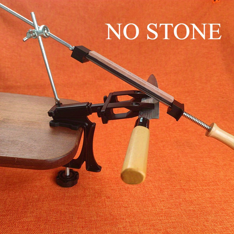 Afilador de cuchillos con ángulo fijo y pulido de diamante para uso profesional en la cocina