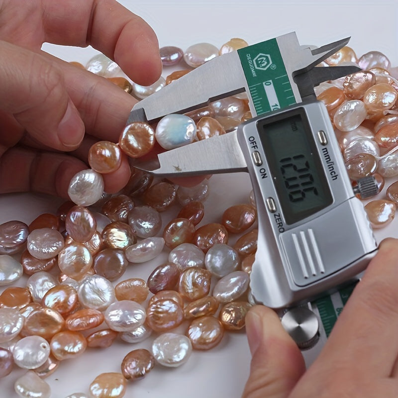 Freshwater Pearl Beads Strand 11-12mm Mixed Colors Jewelry Making Supplies