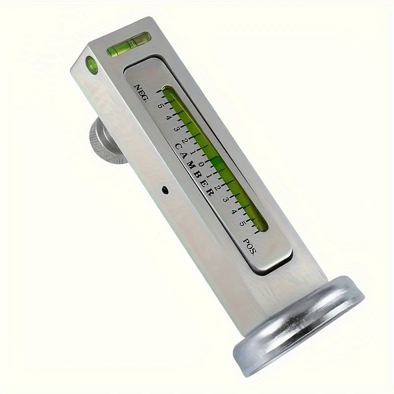 Car Magnetic Wheel Alignment Tool for Camber Adjustment and Tire Repair Green Bubble