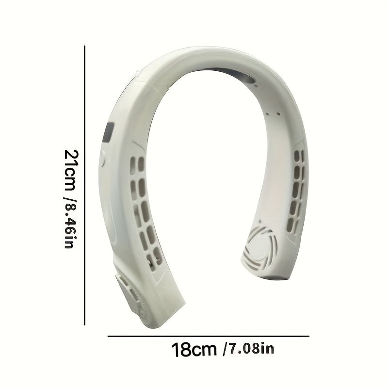 Portable Neck Fan Hands-Free USB Rechargeable Personal Cooling Mini Fan