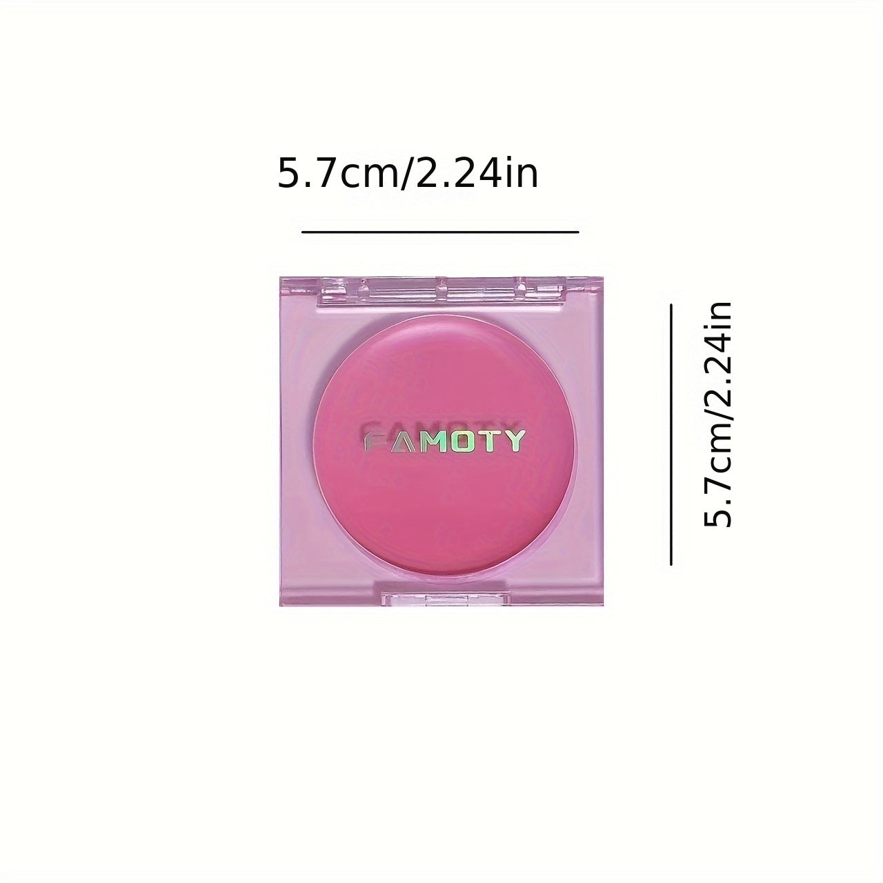 Rubor natural de larga duración en crema para mujeres Monochrome Brightening Rouge