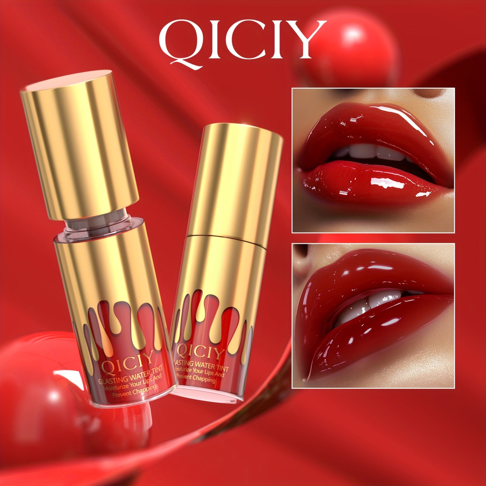 Ayollar uchun lab bo'yog'i, lab bo'yog'i, lab maskasi, namlantiruvchi, uzoq davom etuvchi, yopishmaydigan