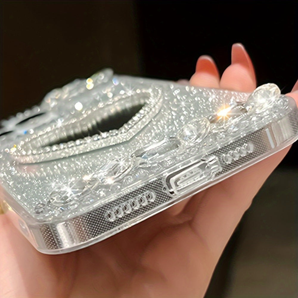 Handmade Crystal Diamond Phone Case for Samsung Galaxy and iPhone Models