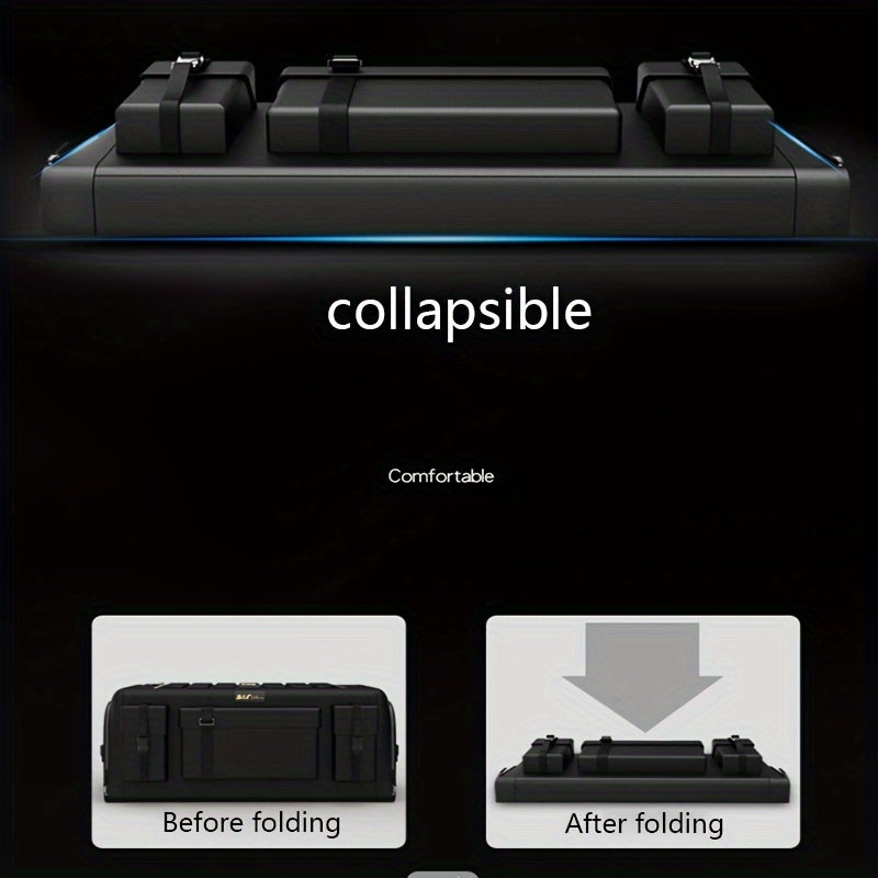 Folding Car Trunk Storage Box Organizer Oxford Material Universal Fit