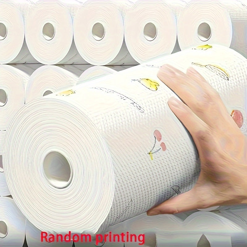 200-Pack Disposable Kitchen Towels, Super Absorbent, Multi-Fold, Variety Patterns