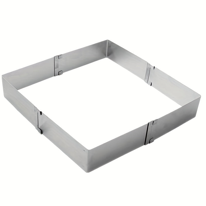 Square Cake Mold Ring 14.99cm-27.94cm, Mousse, Cookie Cutters, Baking Tools