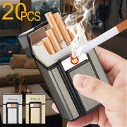 Men Portable Plastic Electric Cigarette Lighter USB Rechargeable