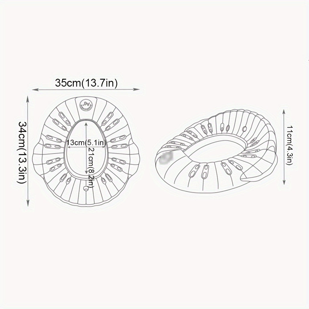 Asiento de entrenamiento para inodoro de EVA antideslizante para niños y niñas de 0 a 3 años