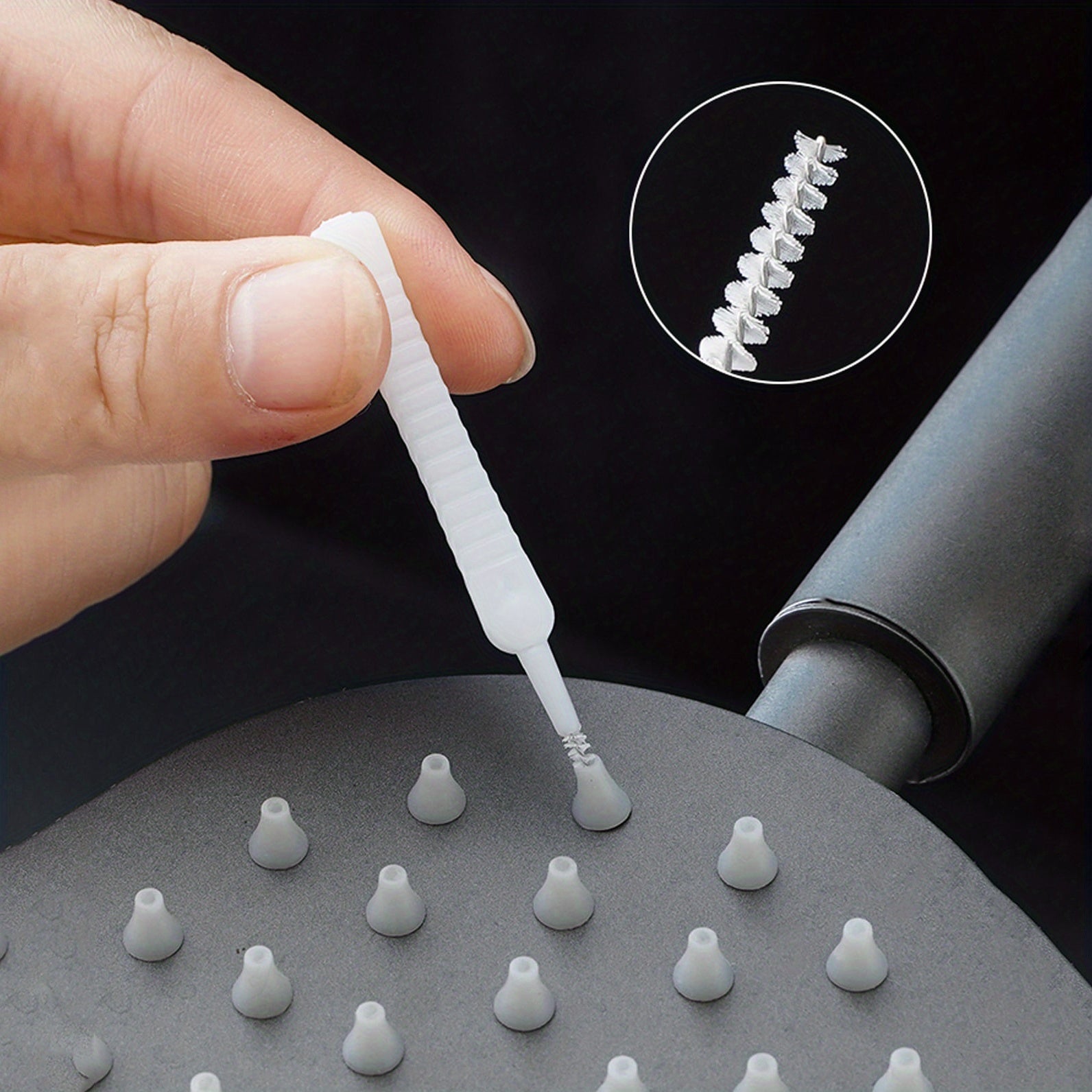 10Pcs Cleaning Brushes Set Mini Anti-Clog Nozzle Keyboard Household Tools