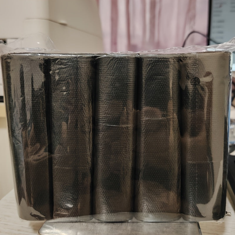 Biodegradable axlat sumkalar 45x50cm 100 ta paket uchun uy, oshxona, ofis, ochiq havoda