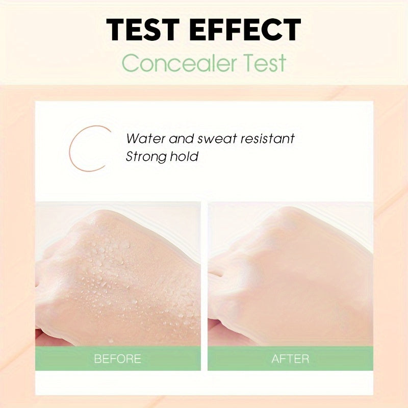 Ayollar uchun rangni to'g'irlash va to'liq qamrovli suyuq asos bilan tabiiy yashirinuvchi