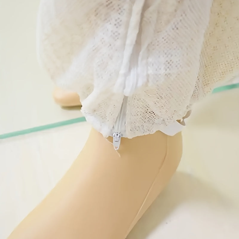 Прочный 3-слойный костюм пчеловода для максимальной защиты, из дышащего, плотного материала.