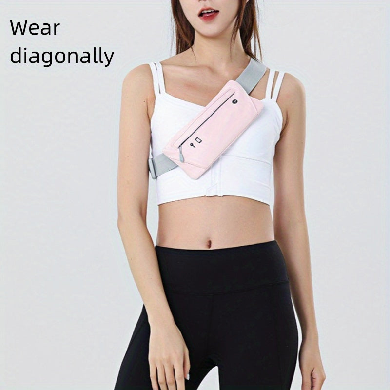 Lightweight Sports Waist Pack for Men and Women, Adjustable Running Pouch