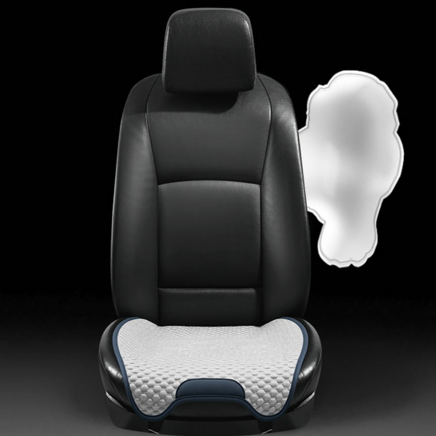 Cojín de asiento refrigerante transpirable para verano, ajustado y delgado, para asiento de coche