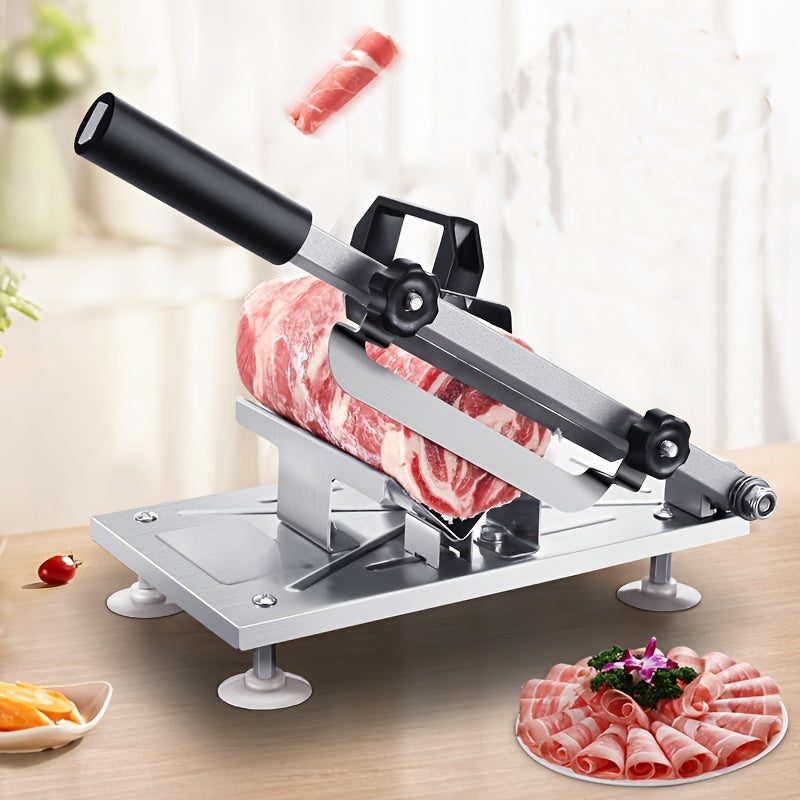 Multi-functional Meat Slicer for Home and Commercial Use Iron Construction