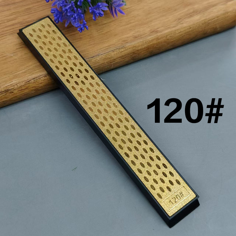 Manual Metal Diamond Whetstone Knife Sharpener Kitchen Utensils No Electricity