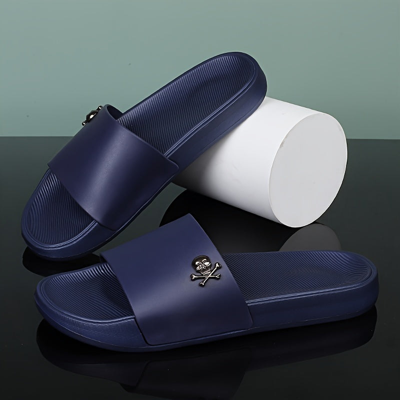 Zapatillas abiertas para hombre con suela de EVA transpirable, antideslizantes, casuales para interior y exterior