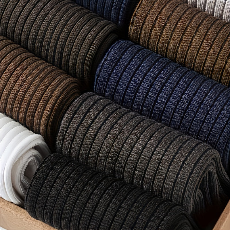 6 juft erkaklar uchun bir rangli crew paypoqlari, barcha mavsumlar uchun mos va biznes hamda sport uchun ideal. Uniseks, namni so'rib oluvchi va nafas oladigan, terga chidamli.