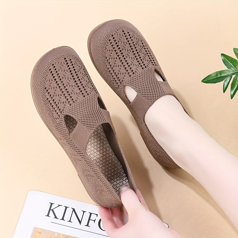 Women's Slip-On Casual Shoes All-Season Fabric Low Top Comfort Sneakers