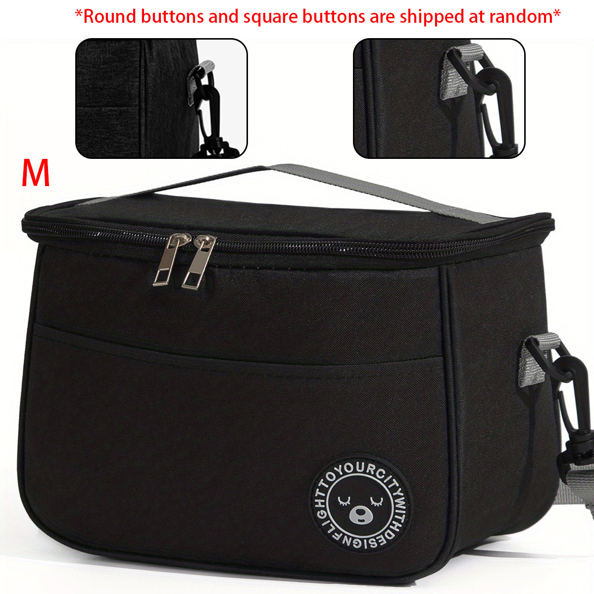 Insulated Lunch Bag with Double Layer for School, Picnic, and Gift Use