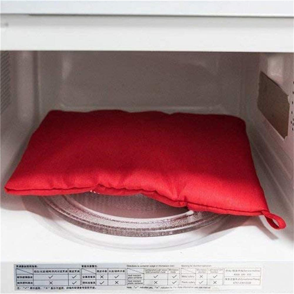 Microwave Potato Cooker Bag for Baking Potatoes Corn and Vegetables Durable Heat-Resistant Rectangular Pouch with Handle