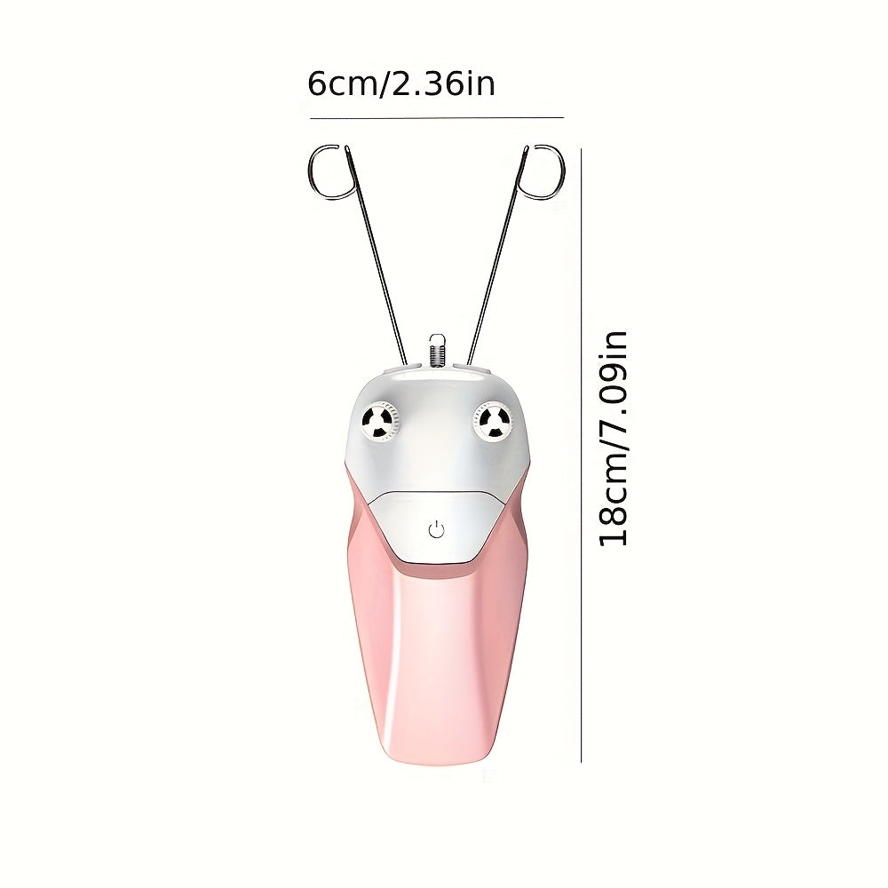 Электрический триммер для удаления волос на лице с USB-зарядкой для женщин, шея, подбородок, губы, руки, ноги, устройство для удаления волос