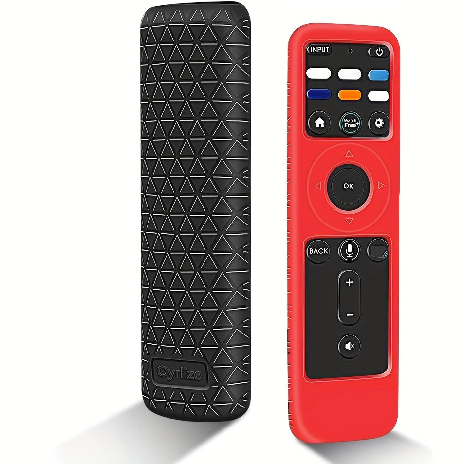 Pack de 2 fundas de silicona para control remoto para el control remoto de Smart TV 2021 compatible con Vizio XRT260