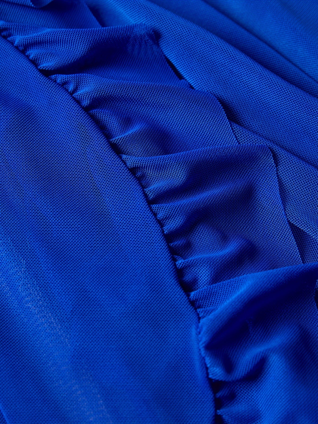 Women's Sheer Lace Nightdress with Deep V-Neck and Spaghetti Straps