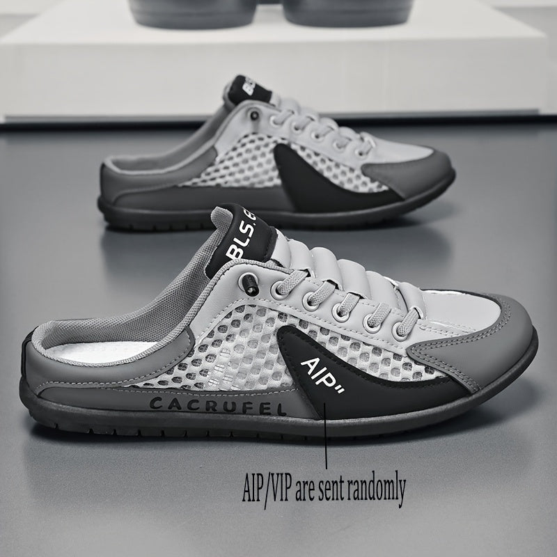 Men's Casual Slip-On Shoes Rubber Sole Fabric Upper All-Season Solid