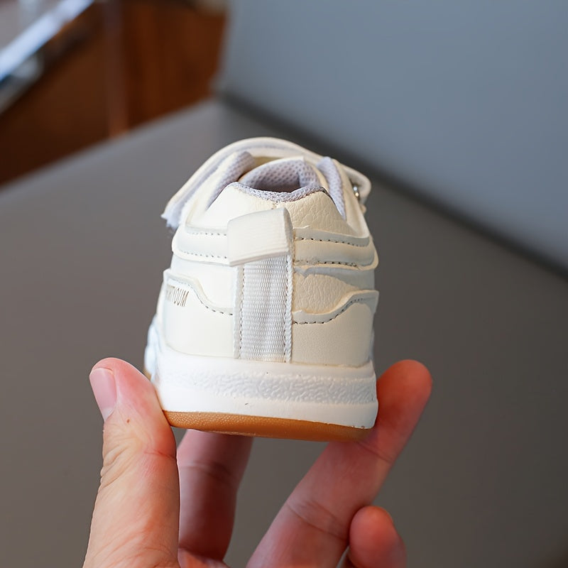 Infant Toddler Baby Shoes Non-Slip Breathable Microfiber Rubber Sole All-Season