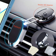 Universal Magnetic Car Phone Mount Zinc Alloy 360° Rotating Dashboard Holder
