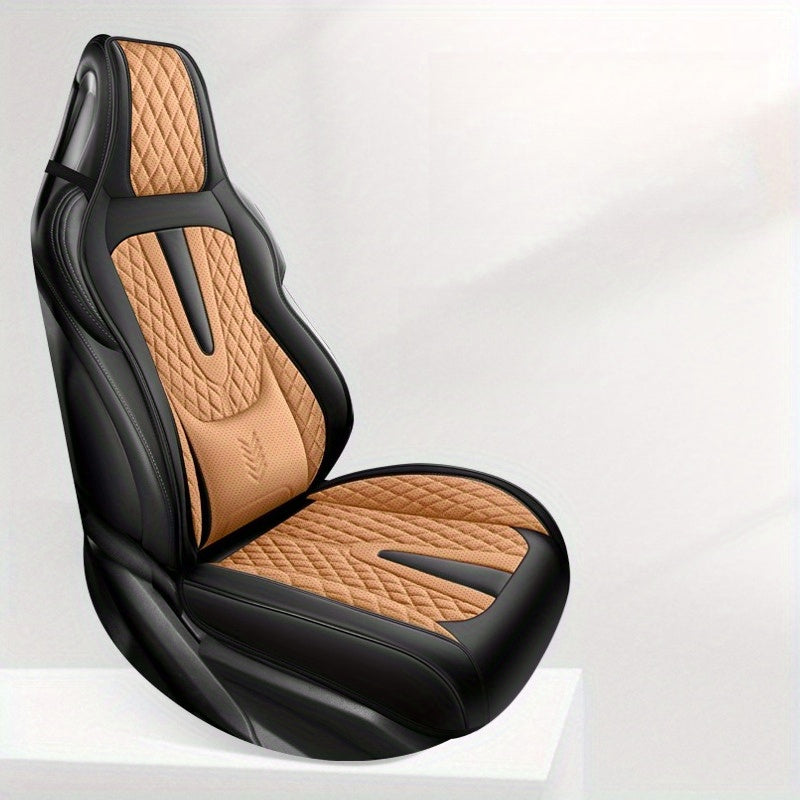 Car Seat Cover Cushion for Sports Seats Universal Fit Black Foam