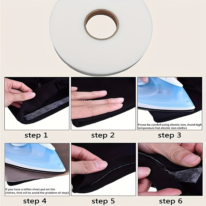 Double-Sided Hot Melt Adhesive Mesh Film Lining Strips for Ironing and DIY Patchwork