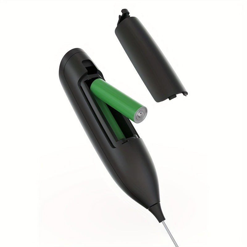 Электрический ручной взбиватель для молока, аккумуляторный пеногенератор для кофе и латте